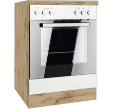 Einbauherd mit Holzoptik