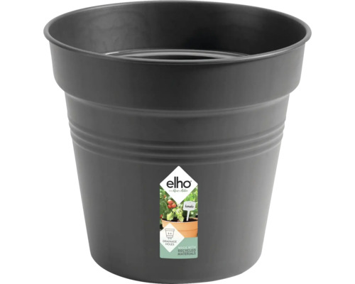 Anzuchttopf Kulturtopf elho Green Basics Kunststoff Ø 27 H 25 cm schwarz