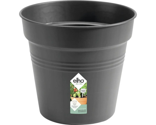 Anzuchttopf Kulturtopf elho Green Basics Kunststoff Ø 13 H 12 cm schwarz