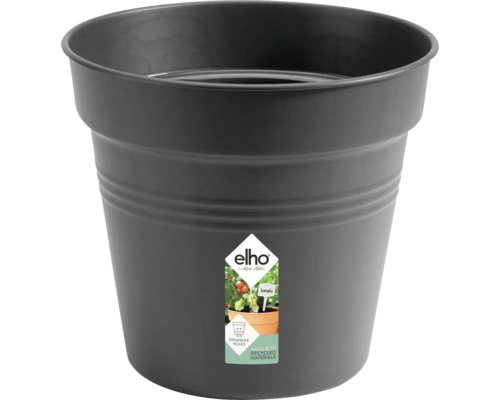 Anzuchttopf Kulturtopf elho Green Basics Kunststoff Ø 30 H 28 cm schwarz