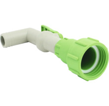 Eckhahnstück mit Schlauchanschluss und Innengewinde