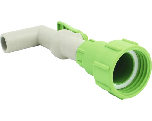 Eckhahnstück mit Schlauchanschluss und Innengewinde