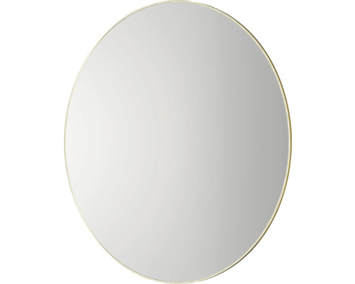 Runder Spiegel mit Rahmen