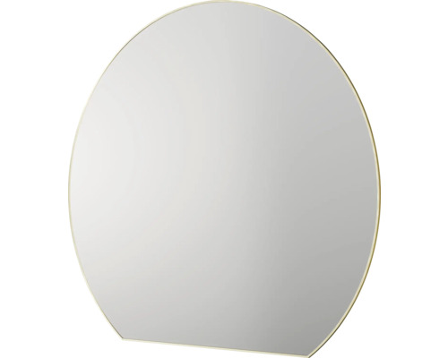 Runder Spiegel mit Rahmen