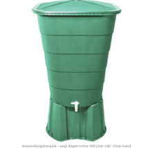 Regentonne mit Deckel und Auslaufhahn