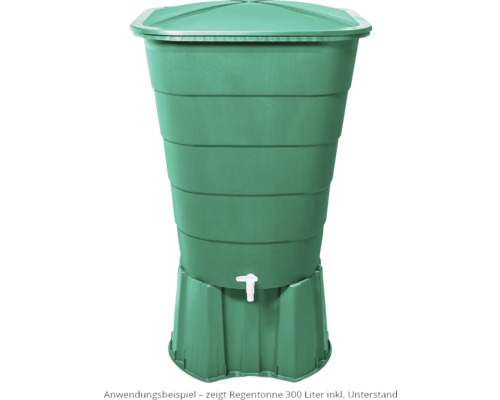 Regentonne mit Deckel und Auslaufhahn
