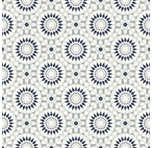 Dekorfliesenmuster mit geometrischen Motiven