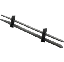 Doppelter Zaunriegel aus Metall