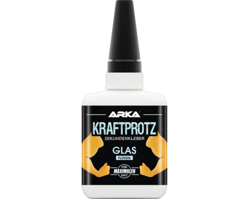 ARKA Kraftprotz Sekundenkleber Glas flüssig 50 g