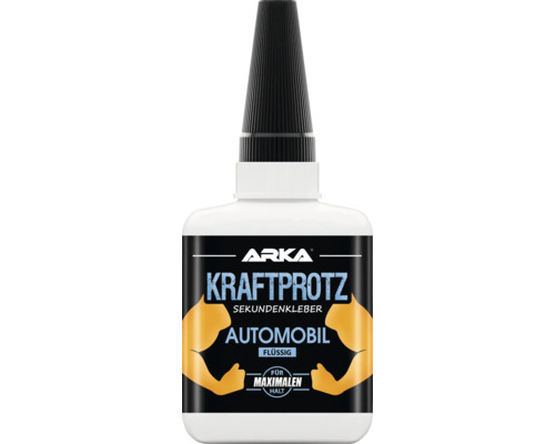 ARKA Kraftprotz Sekundenkleber Automobil flüssig 50 g Flasche Arka Kraftprotz Sekundenkleber Automobil flüssig
