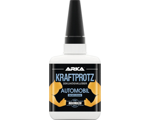 ARKA Kraftprotz Sekundenkleber Automobil dickflüssig 50 g Arka Kraftprotz Sekundenkleber Automobil dickflüssig für maximalen Halt