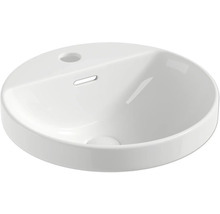 Aufsatzwaschbecken aus Sanitärkeramik mit rundem Design