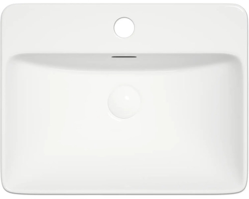 Keramikwaschbecken von oben