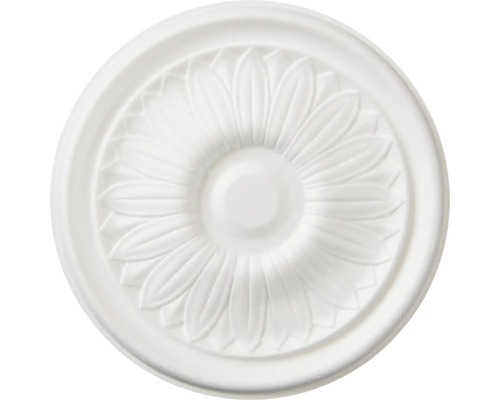 Deckenrosette mit Blumenmuster