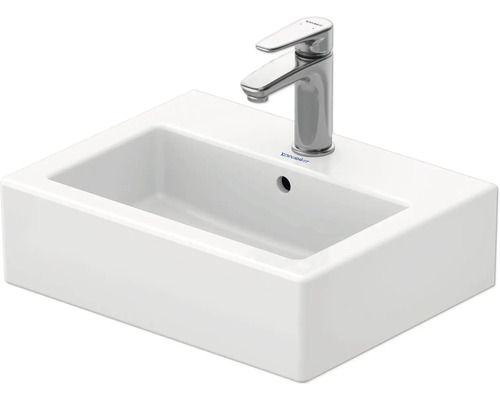 Handwaschbecken Duravit Vero eckig 45x35 cm weiß