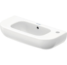 Handwaschbecken Duravit D-Code halbrund 50x22 cm weiß