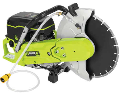 Benzin-Trennschneider mit Trennscheibe und Wasseranschluss