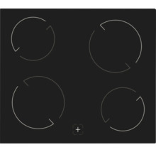 Induktionskochfeld mit vier Kochzonen