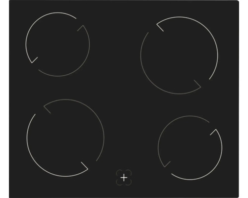 Induktionskochfeld mit vier Kochzonen