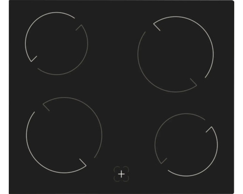 Induktionskochfeld mit vier Kochzonen