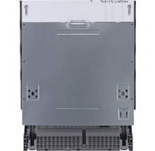 Rückansicht eines Geschirrspülers für den Einbau