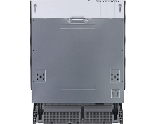 Rückansicht eines Geschirrspülers für den Einbau