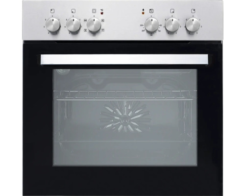 Backofen mit Drehreglern zur Temperatureinstellung