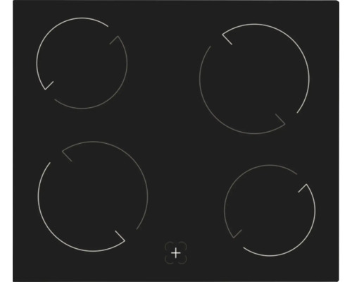 Induktionskochfeld mit vier Kochzonen