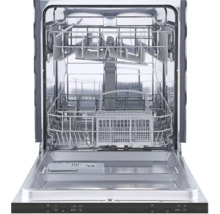 Offener Geschirrspüler mit Innenansicht