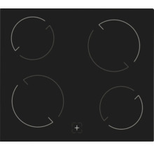 Glaskeramikkochfeld mit vier Kochzonen