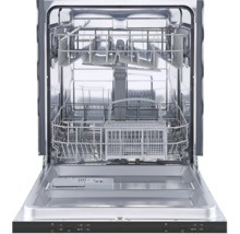 Geöffneter Geschirrspüler mit Spülkörben