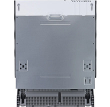 Rückansicht eines Geschirrspülers zur Installation in der Küche