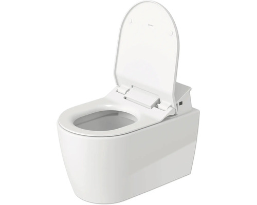 Wand-Tiefspül-WC mit offenem Spülrand und erhöhtem Sitzkomfort