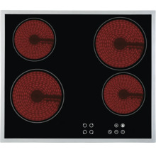 Glaskeramik Kochfeld mit vier Kochzonen
