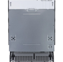 Rückansicht eines Geschirrspülers zur Installation in der Küche.