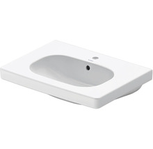 Möbelwaschtisch Duravit D-Code eckig 65x48,5 cm weiß