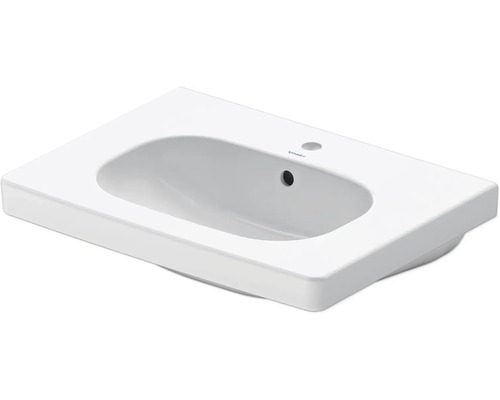 Möbelwaschtisch Duravit D-Code eckig 65x48,5 cm weiß