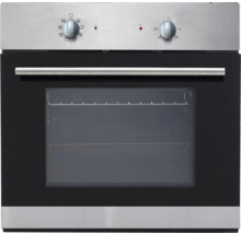 Einbaubackofen mit Glastür und Drehreglern