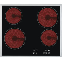 Glaskeramikkochfeld mit vier Kochzonen