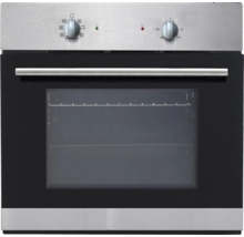 Einbaubackofen mit Temperaturregler und Funktionswahlschalter