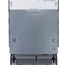 Rückansicht eines Geschirrspülers zur Installation in der Küche