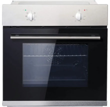Backofen mit Glastür und Drehknöpfen