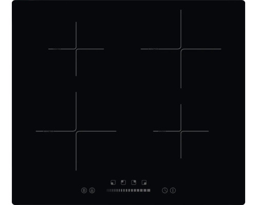 Induktionskochfeld mit vier Kochzonen