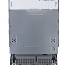 Rückansicht eines Geschirrspülers mit Montagevorrichtungen