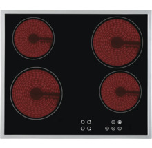 Glaskeramikkochfeld mit vier Kochzonen