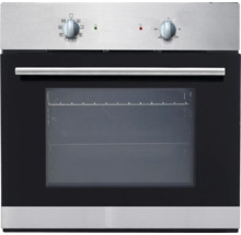 Backofen mit Glasfront und Bedienelementen
