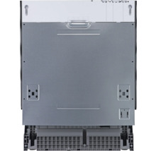 Rückansicht eines Geschirrspülers.