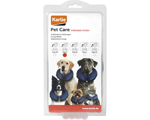Karlie Pet Care aufblasbarer Halskragen, Größe S