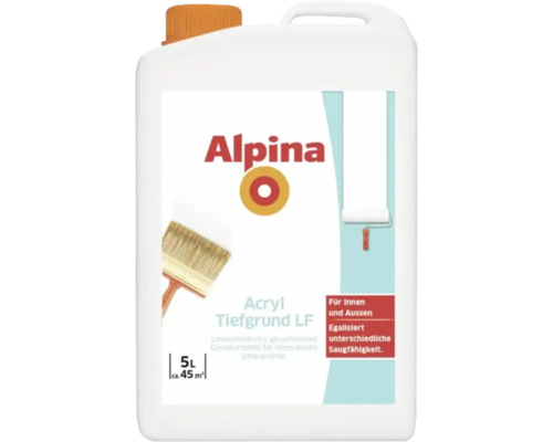 Alpina Acryl Tiefgrund LF im 5 Liter Kanister