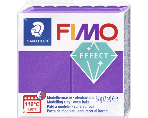 Fimo effect lila metallic 57g